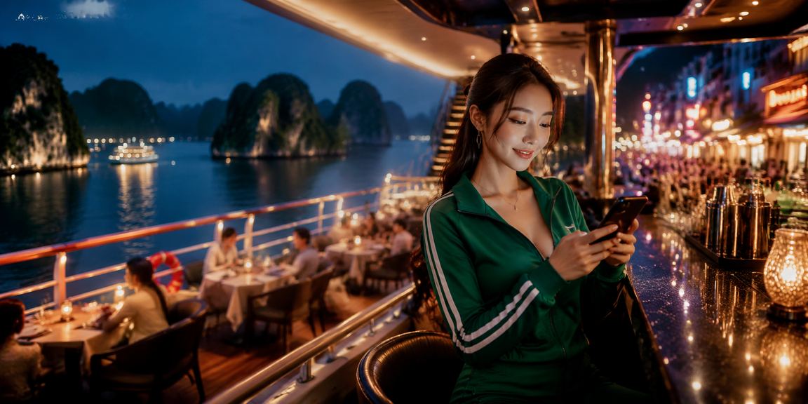 Người chơi sử dụng điện thoại xem phân tích cược tại Hạ Long